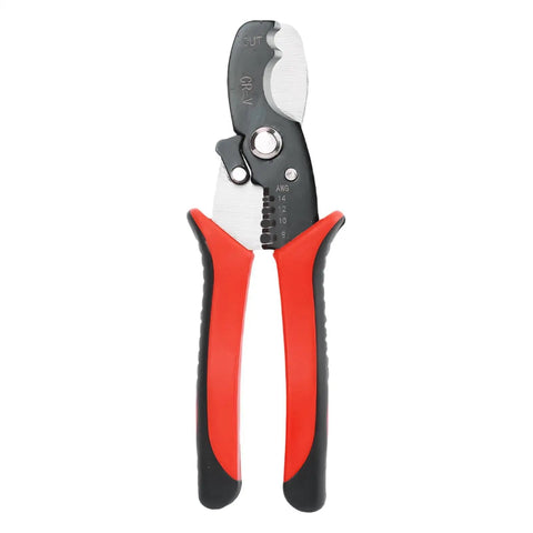 Eight Inch Electrical Wire Strippers And Cable Cutting Pliers Made From Heavy Manganese Steel for precise wire cutting and stripping.