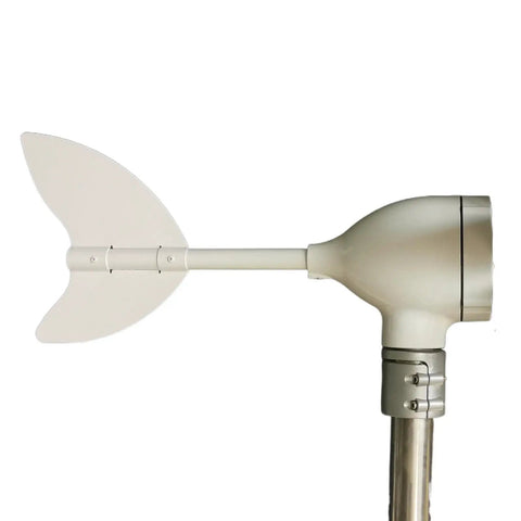 Side view of Rugged 13000W Wind Turbine Kit for Home Off Grid Power 12V 24V 48V Windmill With Controller Plug And Play Setup