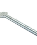 Top Shelf 10 Pack Galvanized Carbon Steel Thumb Screws 1/4-20 X 2-1/2 Inch knurled wing bolt showing close-up detail.