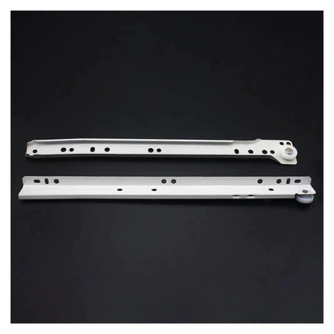 Full Extension Drawer Slides Set For Furniture And Kitchen Drawers With Thickened Roller Tracks Quick Release Latches, product detail view.
