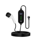 Hella Portable Ev Charger Type 2 7Kw 3.5Kw 16A To 32A Evese Road Trip Ready Electric Vehicle Supply Equipment with display.