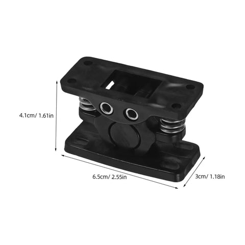 Heavy Duty Plastic Door Catch Latch With Spring Loaded Mechanism For Bedroom Camper And Cabinet Use Easy Install and Stable Positioning.