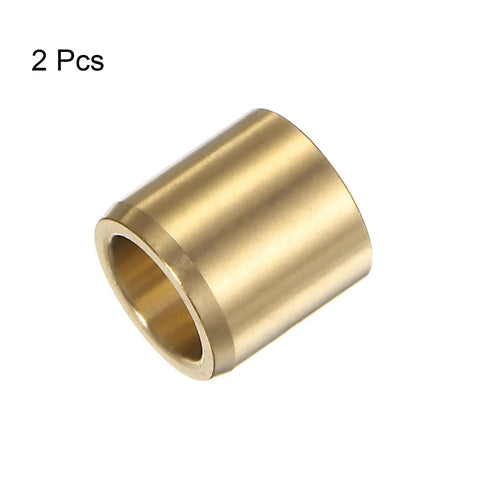 2 Pack Brass Sleeve Bearings Featuring 10MM Bore And 14MM Outer Diameter, Oil Free Plain Bushings For All Your Heavy Duty Builds, Killer Wear Resistance And Smooth Operator Performance
