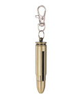 Brass Permanent Match Lighter With Keychain Flint Fire Starter Reusable Waterproof Fire Steel for camping and survival gear