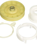 Washer Pulley Clutch Kit Replacement For RTW Series Models showing drive pulley, clutch cam, and spring components