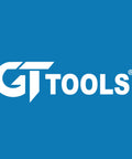 GT Tools logo on blue background