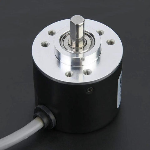 Incremental Rotary Encoder For Precision Motion, 5 To 26V DC Supply, 38mm Body, NPN Open Collector Output ABZ Signals