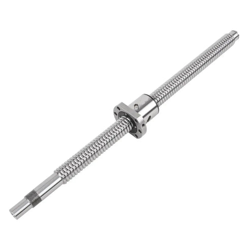 SFU2505 Ball Screw With Ball Nut Set for CNC Machines and 3D Printers 600mm length RM2505 end machined