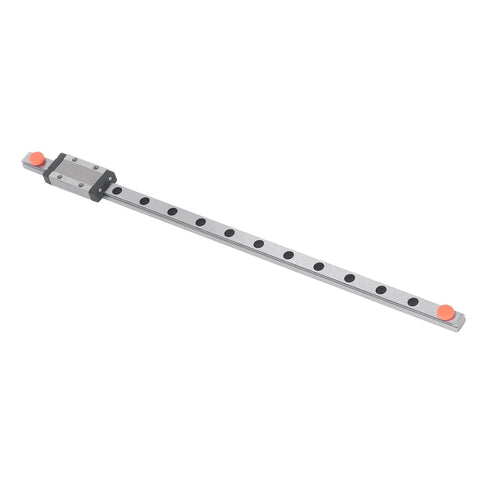 Top Notch High Precision Miniature Linear Motion Slide Rail Guideway With Bearing Block for 3D Printers and CNC Machines in gray metal