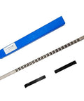 Push Type Keyway Broach 8mm C1 for CNC Router Tool in high speed steel with blue packaging displayed on white background