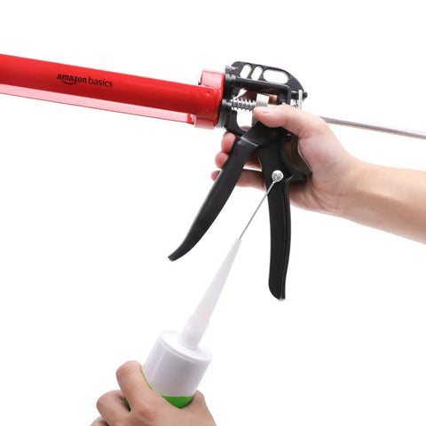 Heavy Duty Caulking Gun For 10oz Sealant Cartridges Built Tough And Goes Easy With 12 To 1 Thrust Aluminum Handle Smooth Rod And Quiet Push
