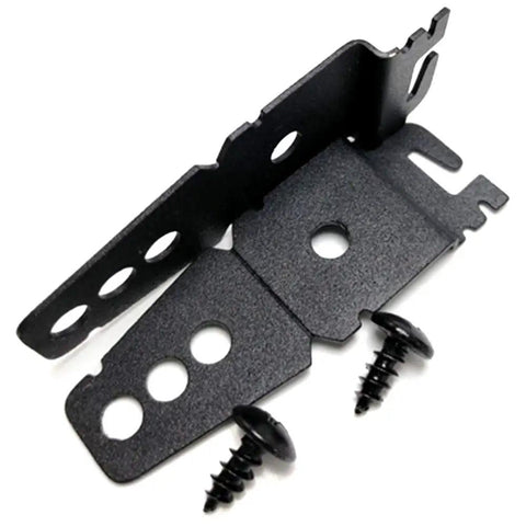 Two Pack Dishwasher Mounting Bracket Replacement Kit With Screws Fits Whirlpool And KitchenAid Dishwashers Black Heavy Duty Mount