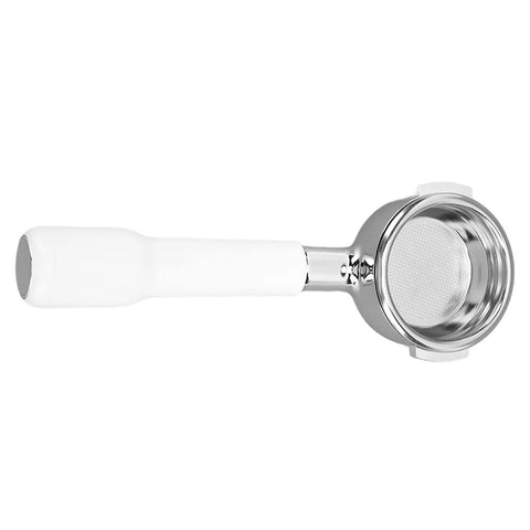 Bottomless 58mm Portafilter With Detachable Design, Aluminum Alloy Body, Two Ears Handle, Stainless Steel Filter Basket