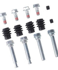 Smooth Shifting Front Brake Caliper Slider Bolt With Dust Boots Bushing Kit For Ford Fiesta MK6 MK7 2008 To 2017 Heavy Duty Guide Pin Replacement, metal parts