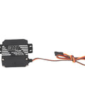 Heavy Duty Digital Servo With Killer Torque And Full Metal Gears Built Tough For 1/8 1/10 1/12 RC Car Crawler trucks side view with wire.