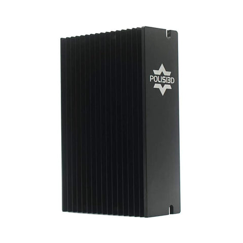 Polisid DM542 digital microstep driver in black aluminum heat-sink housing