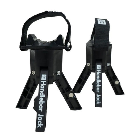 Handlebar Jack V3 Portable Repair Stand for Bicycles and Electric Bikes, 3.7 Inch Ground Offset, Made in USA, 2-pack view
