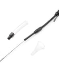 Chevy Small Block Dipstick 1980 Up Compatible With 265 283 305 327 350 383 400 SBC Passenger Side Black Engine Oil Dipstick kit