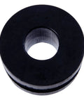 Electrical Grade Rubber Grommet, Outside Diameter 15/16 Inch, Inner Diameter 3/8 Inch, durable industrial hardware component.
