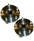 Front Wheel Hub Assembly Pair For Mitsubishi Lancer 2003 2004 2005 2006 With Ball Bearing Type 5 Studs 27 Spline Front Hubs