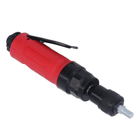 Tough As Nails Pneumatic Air Die Grinder A Solid Workhorse delivering a steady 4000 RPM with a red ergonomic grip.