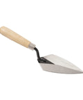 Pointing Trowel For Masonry And Mortar Finishing, Pro Grade For DIYers, Durable Cement Tool With Hardwood Handle, 5.5x2.75 Blade