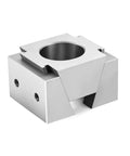Shop Ready CNC Wedge Vise For Quick Dial In Setups And Rock Solid Clamping On Multi Station Mills heavy duty aluminum block