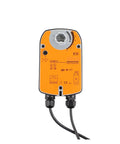Heavy Hitter Industrial Damper Actuator Lf230 Controller showing control panel and wiring for air ducts.