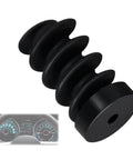 Odometer Gear Kit Replacement For Ford Ranger 1995 1996 1997 1998 1999 Speedometer Worm Gear black component with dashboard view