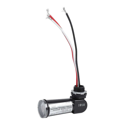 Automatic Dusk To Dawn Photoelectric Switch with Outdoor Light Sensor for 120V Fixtures, easy install with exposed wires