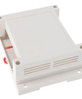 Weatherproof Outdoor Electrical Junction Box In Gray Flame Retardant ABS Plastic Industrial Enclosure For Wall Sockets And Control Panels