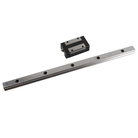 Slick And Fast Linear Guide Rail And Slider Kit With Ball Bearing Steel Block For Ultra-Precise Motion, P-Grade Linear Motion System For 3D Printers, CNC Machines, And Automation Equipment (300mm) 1000mm rail and P-grade slider