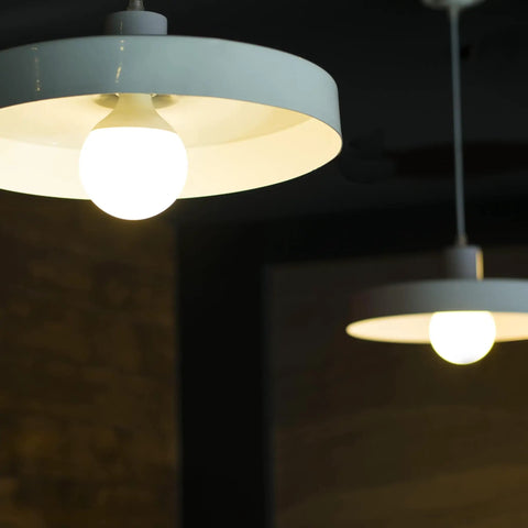 G25 LED Vanity Bulbs 450 Lumens 2700K Soft White Light Non Dimmable 40 Watt Equivalent E26 Base lighting fixtures close-up