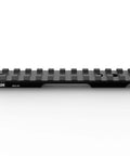 Picatinny Rail Mount For Savage 93 And 93R17 Mark II Rifles Direct Receiver Install With No Extra Hardware And Lets You Mount Picatinny Or Weaver Scopes, side view angle