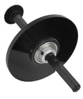 Inside Pipe Cutter Set With Six Blade Sizes 22mm 25mm 32mm 35mm 44mm 50mm, stainless steel shaft close-up