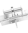 Self Closing Door Hinges 4 Inch With Spring, Easy Install Concealed Hinges For Interior Doors, 90 Degree Positioning Stop