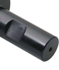 Indexable end mill with side-mounted carbide insert on a black cylindrical body 2-inch diameter, 3/4-inch straight shank