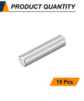 Built Tough 15 Pack M4 4mm X 16mm Cylindrical Dowel Pins Crafted From 304 Stainless Steel, single pin, showing size and finish.