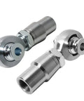 Heavy Duty 7/8 Inch Heim Joint Rod End Kit With 0.875 Threads for suspension linkages, showing chromoly rod ends.