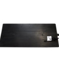 Foot Warmer Portable Heated Rubber Mat For Home Office Garage And Car 135W Energy Saving Warmth, Rugged Waterproof Rubber, Black