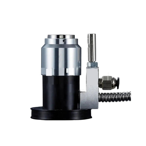 Plug And Play Cnc Automatic Tool Sensor Gauge With Bright Led Indicator and Precision Length Measurement Rock Solid 0.001mm Tolerance Calibration for Routers and Mills No Hassle Performance Anytime, side view.
