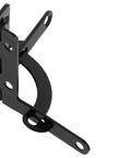10 Piece Black Iron Cabinet Hinges Set for Boxes and Cabinets, Dope Decorative Concealed Style, Heavy Duty Metal Hinges