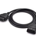 OBD II 16 Pin Car Diagnostic Extension Cable Male To Female 5ft 150cm OBD2 Extension Lead Flexible Durable Cord