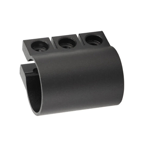 Electric Scooter Folding Clamp 10 Inch Aluminum Alloy Vertical Rod Built Tough Rugged Lock shown in black