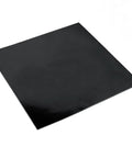 Durable Nitrile Rubber Sheet One Sixteenth Inch Thick 12 By 12 Inch Buna N NBR Fuel Oil Resistant Gasket Material For Seals Bumpers And DIY Projects That Last Great For Shop Repairs And DIY Tasks, black sheet