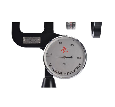 Compact Portable Rockwell Hardness Tester With Micrometer Style Operation Delivers Field Ready Precision Under ISO 6508 And ASTM E110 Compliant Lightweight 0.8 Kg For Quick Material Checks On The Shop Floor black dial gauge