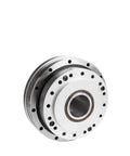 High Precision Strain Wave Gear Reducer SHF 32 I for automation robots and medical stepper motors, side view of harmonic drive