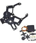 High Torque Metal Mechanical Claw Robot Arm Clamp With Black Gripper 995 Servo Robot Chassis for hobby robotics use