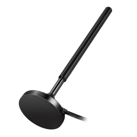 Amp Up Your Signal Fast With This Beefy 4G LTE Cellular Antenna Featuring A Heavy Duty Magnetic Mount Pure Copper Core And Serious Wide Band Gain For Trucks Routers And Dash Cams - black antenna with a strong magnetic base.