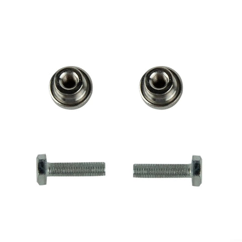 Paintless Dent Repair Push Hail Puller kit bolts and nuts for Auto Body Sheet Metal and Plastic in silver
